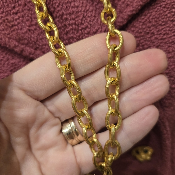 Chanel Necklace 24kt Gold Plated - Picture 6 of 6